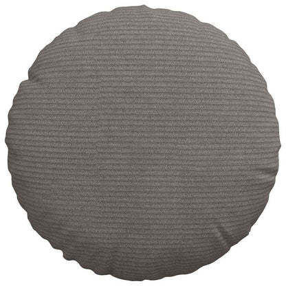 Cuscini per Seduta 2 pcs Grigio chiaro Ø30 x 13 cm