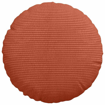 Cuscini per Seduta 2 pcs Rosso Arancio Ø30 x 13 cm | homemem39