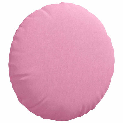 Cuscini per Seduta 2 pcs Rosa Ø40 x 13 cm Tessuto | homemem39