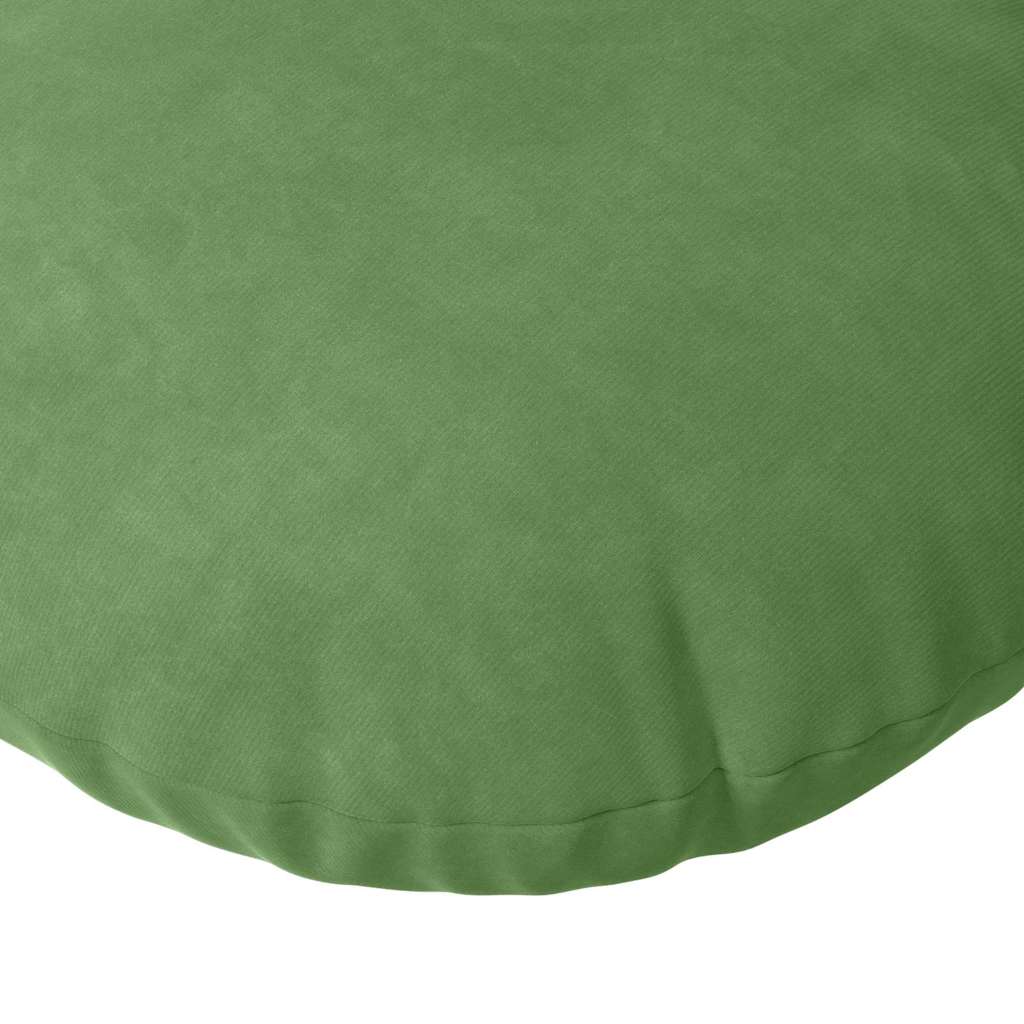 Cuscini per Seduta 2 pcs Verde chiaro Ø 40 x 13 cm Velluto | homemem39
