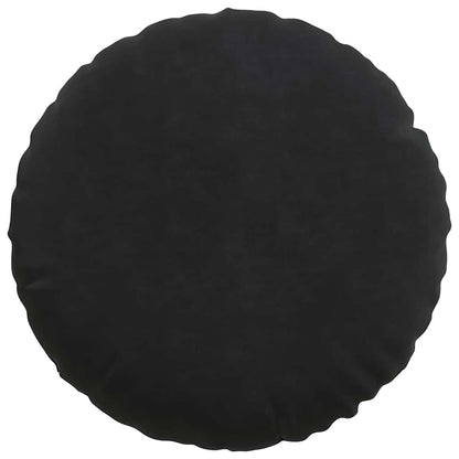 Cuscini per Seduta 2 pcs Nero Ø 40 x 13 cm Velluto | homemem39
