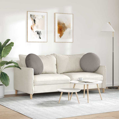 Cuscini per Seduta 2 pcs Talpa Ø50 x 19 cm Tessuto | homemem39
