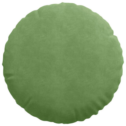 Cuscini per Seduta 2 pcs Verde chiaro Ø50 x 19 cm Velluto | homemem39
