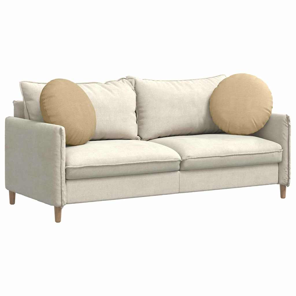 Cuscini per Seduta 2 pcs Grigio Verde Ø50 x 19 cm | homemem39
