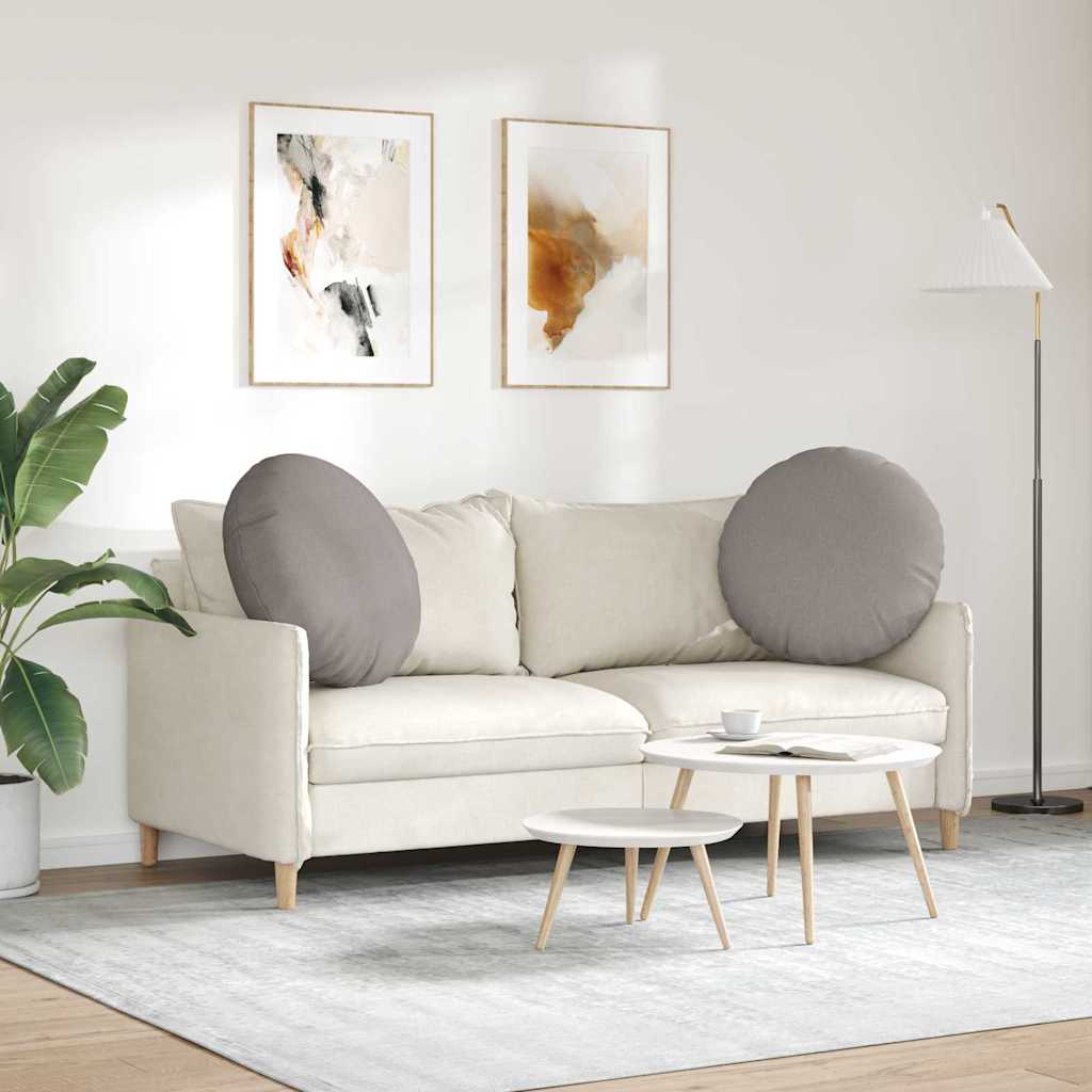 Cuscini per Seduta 2 pcs Talpa Ø60 x 21 cm Tessuto | homemem39
