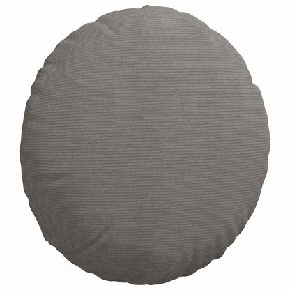 Cuscini per Seduta 2 pcs Grigio chiaro Ø60 x 21 cm
