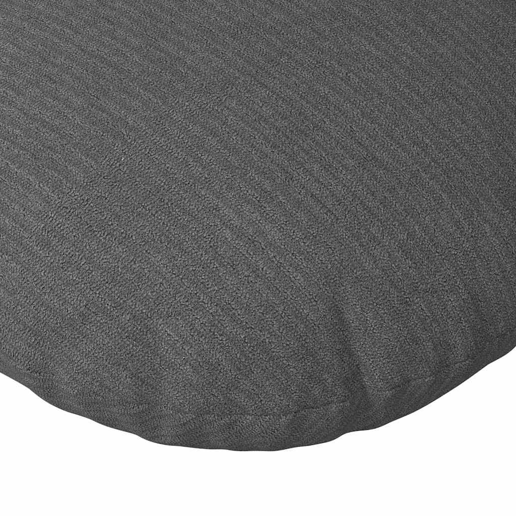 Cuscini per Seduta 2 pcs Grigio scuro Ø60 x 21 cm
