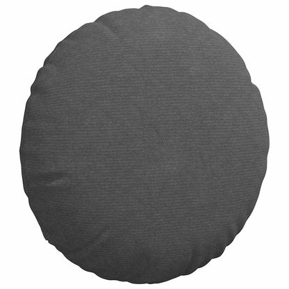 Cuscini per Seduta 2 pcs Grigio scuro Ø60 x 21 cm