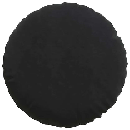 Cuscini per Seduta 2 pcs Nero Ø 80 x 29 cm Velluto | homemem39