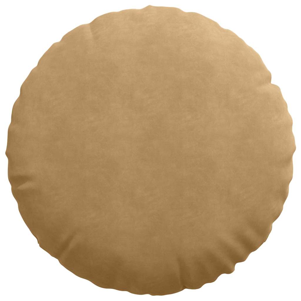 Cuscini per Seduta 2 pcs Marrone Ø 80 x 29 cm Velluto