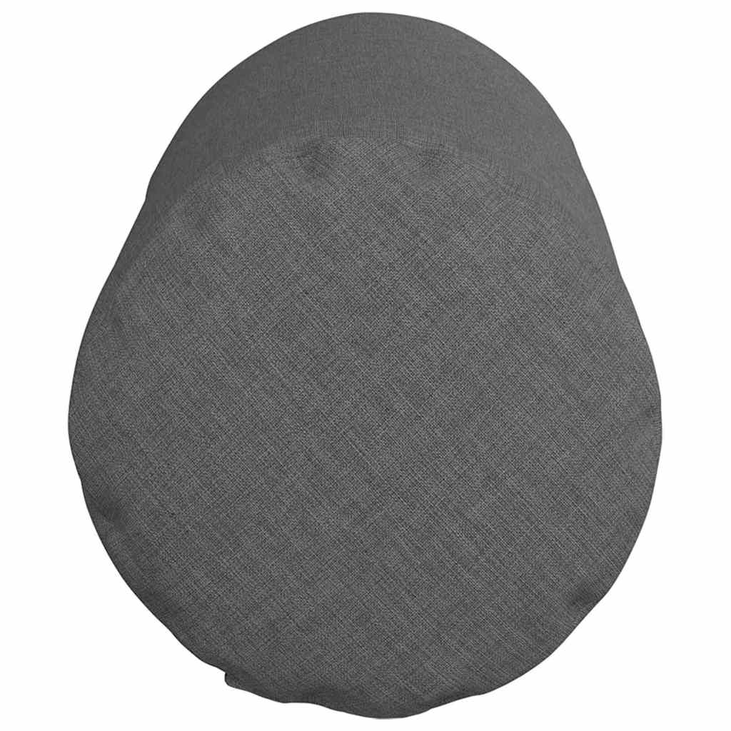 Cuscini a rullo 2 pcs Grigio scuro Ø 15 x 40 cm Tessuto