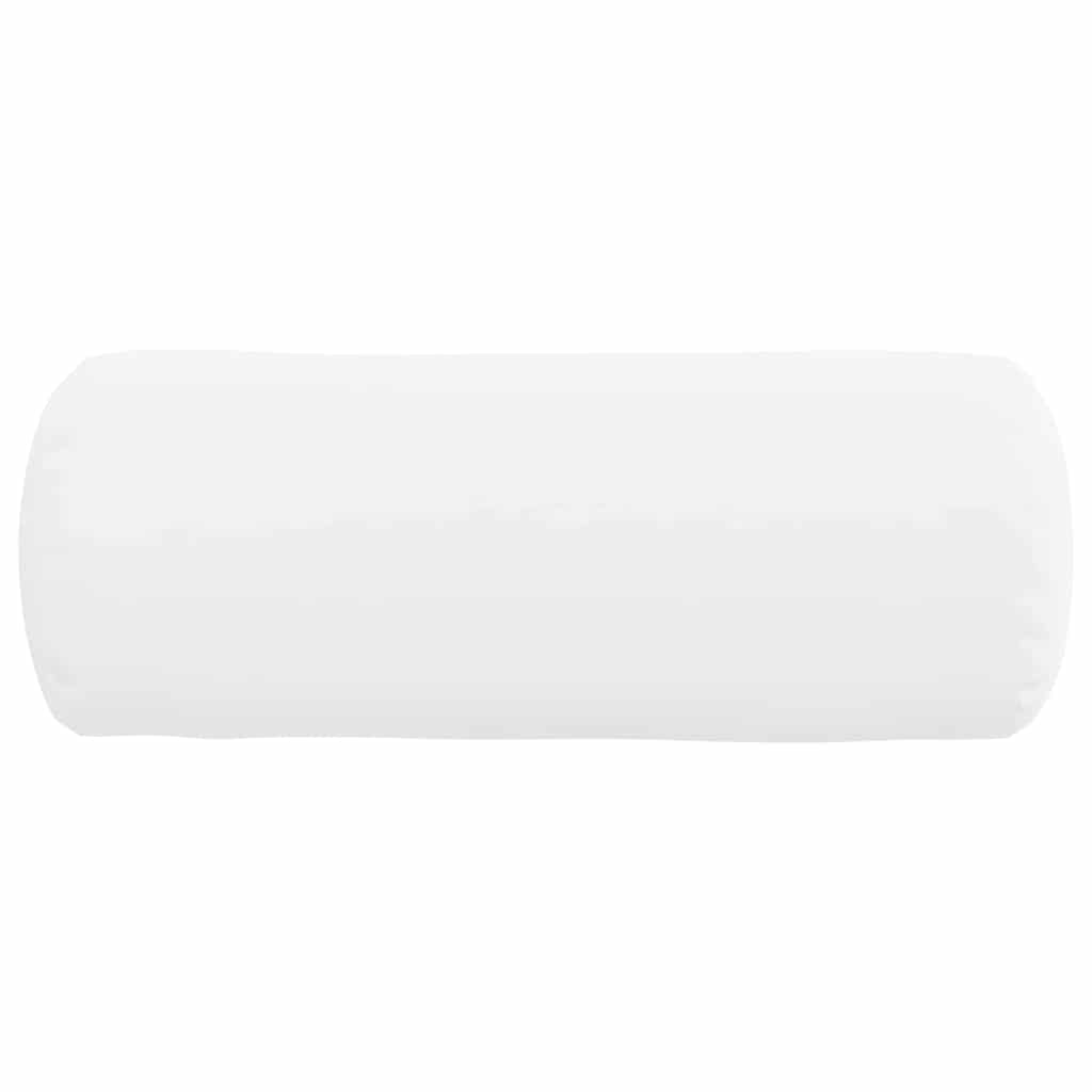 Cuscini a rullo 2 pcs Bianco Ø 15 x 40 cm Tessuto | homemem39