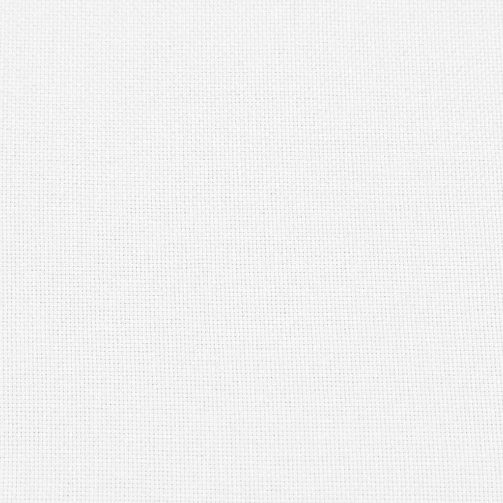 Cuscini a rullo 2 pcs Bianco Ø 15 x 40 cm Tessuto | homemem39