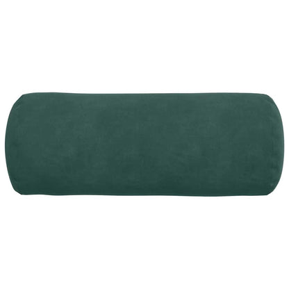 Cuscini a rullo 2 pcs Verde Scuro Ø 15 x 40 cm Tessuto in Cords | homemem39