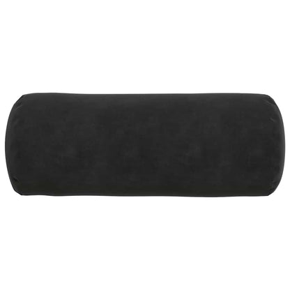 Cuscini a rullo 2 pcs Nero Ø 15 x 40 cm Tessuto in Cords | homemem39