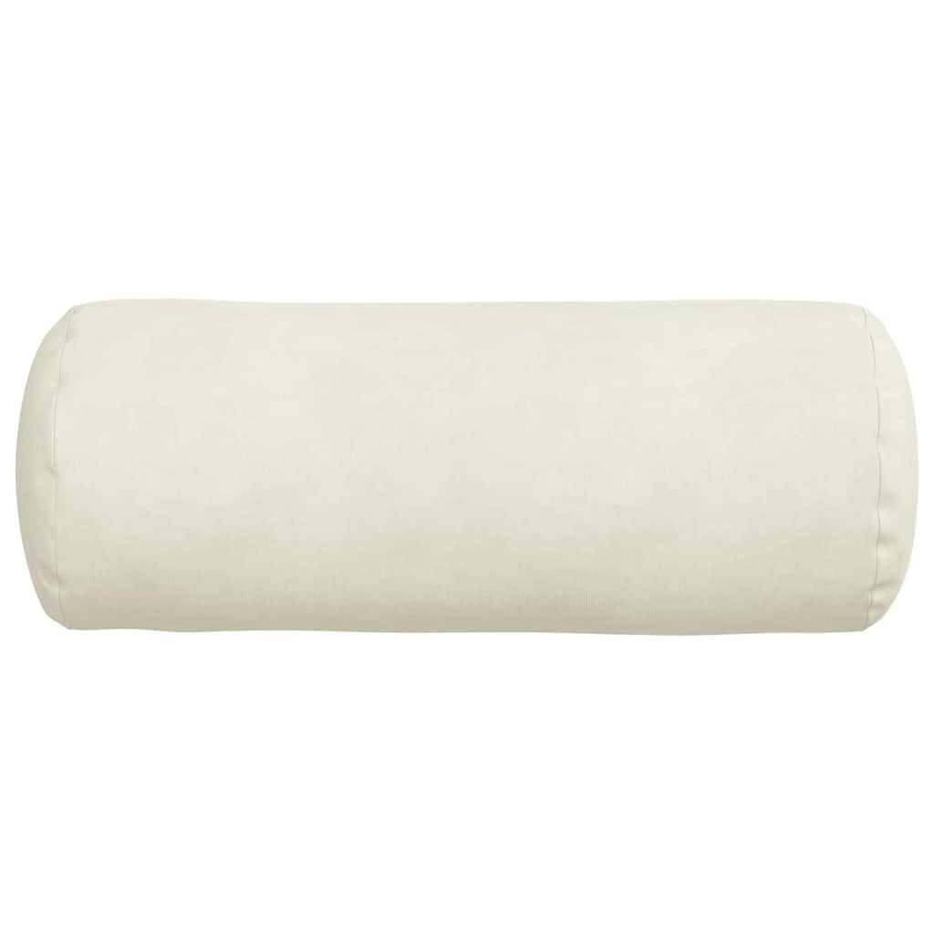 Cuscini a rullo 2 pcs Crema Ø 15 x 40 cm Tessuto in Cords | homemem39