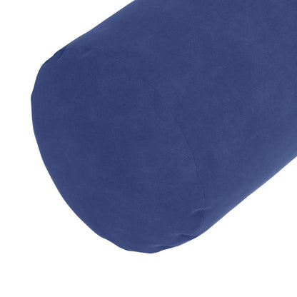 Cuscini a rullo 2 pcs Blu Polizia Ø 15 x 40 cm Tessuto in Cords | homemem39
