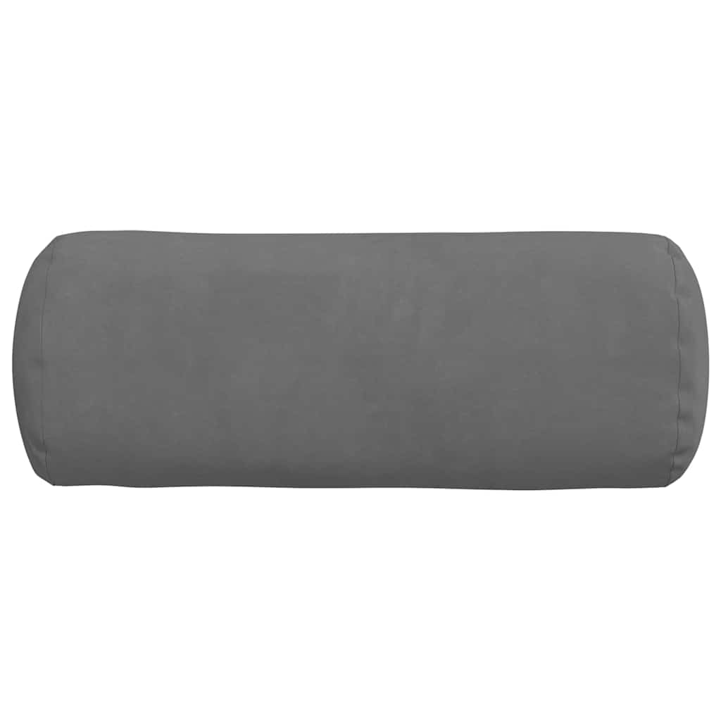 Cuscini a rullo 2 pcs Grigio scuro Ø 15 x 40 cm | homemem39
