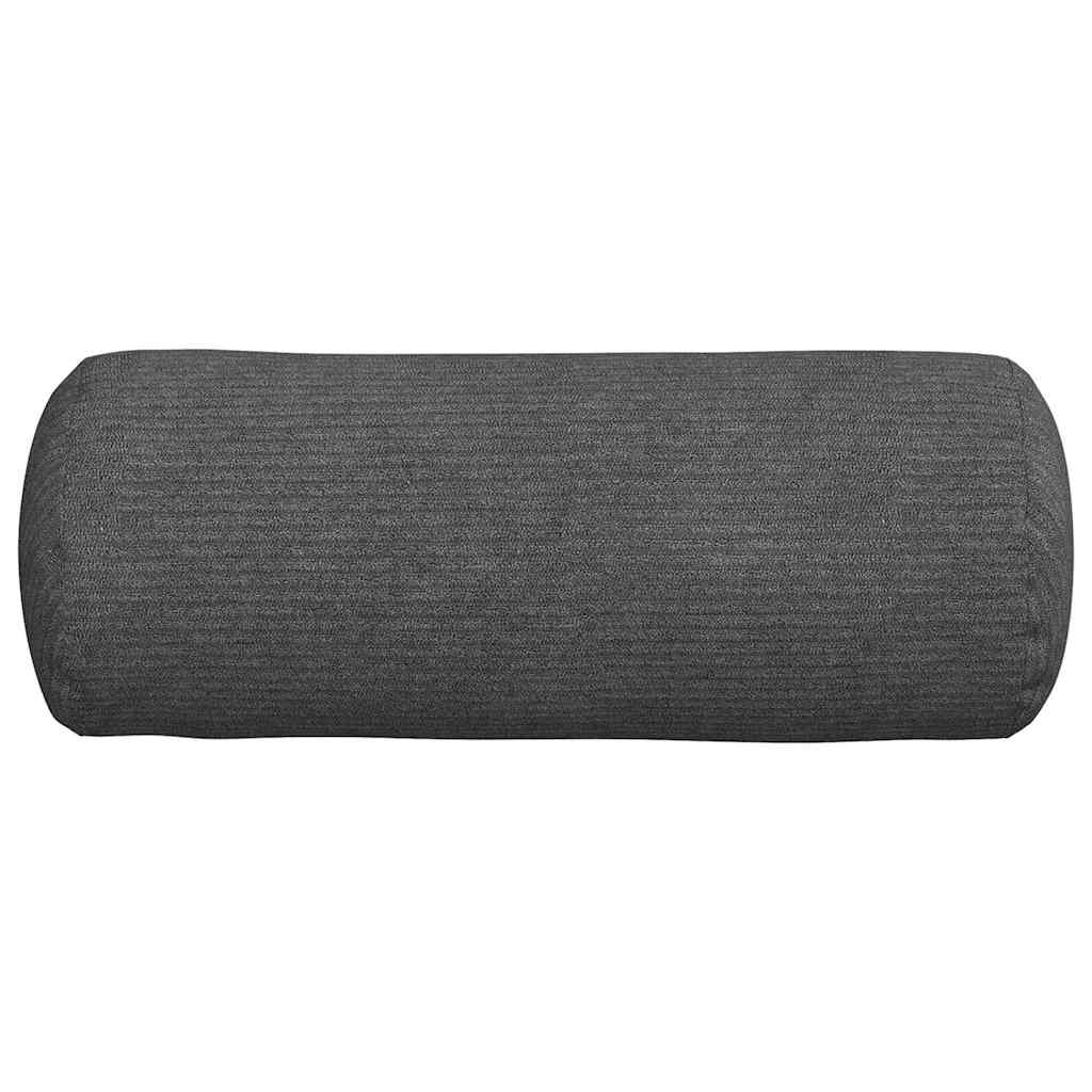 Cuscini a rullo 2 pcs Grigio scuro Ø 15 x 40 cm | homemem39
