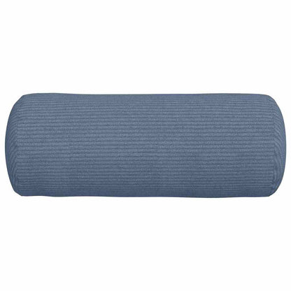 Cuscini a rullo 2 pcs Blu Ø 15 x 40 cm Tessuto in Cords | homemem39