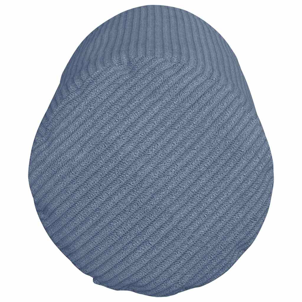 Cuscini a rullo 2 pcs Blu Ø 15 x 40 cm Tessuto in Cords | homemem39