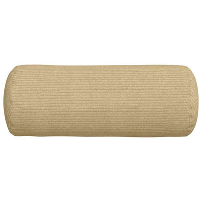 Cuscini a rullo 2 pcs Grigio Verde Ø 15 x 40 cm
