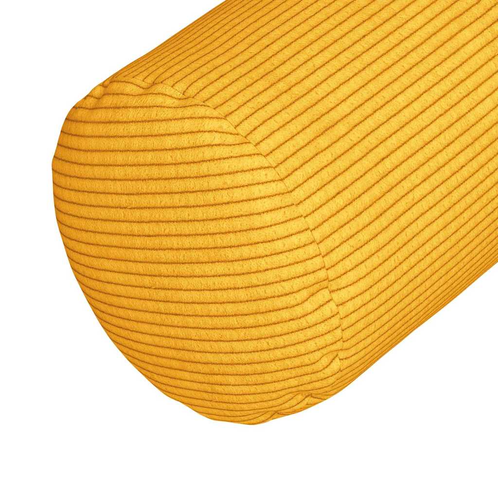 Cuscini a rullo 2 pcs Giallo Chiaro Ø 15 x 40 cm | homemem39