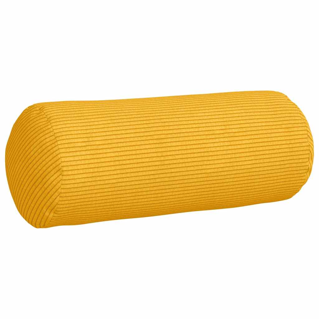 Cuscini a rullo 2 pcs Giallo Chiaro Ø 15 x 40 cm | homemem39