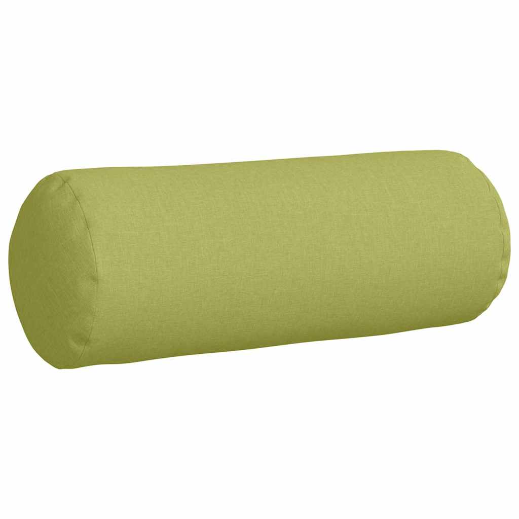 Cuscini a rullo 2 pcs Verde chiaro Ø 25 x 70 cm Tessuto | homemem39