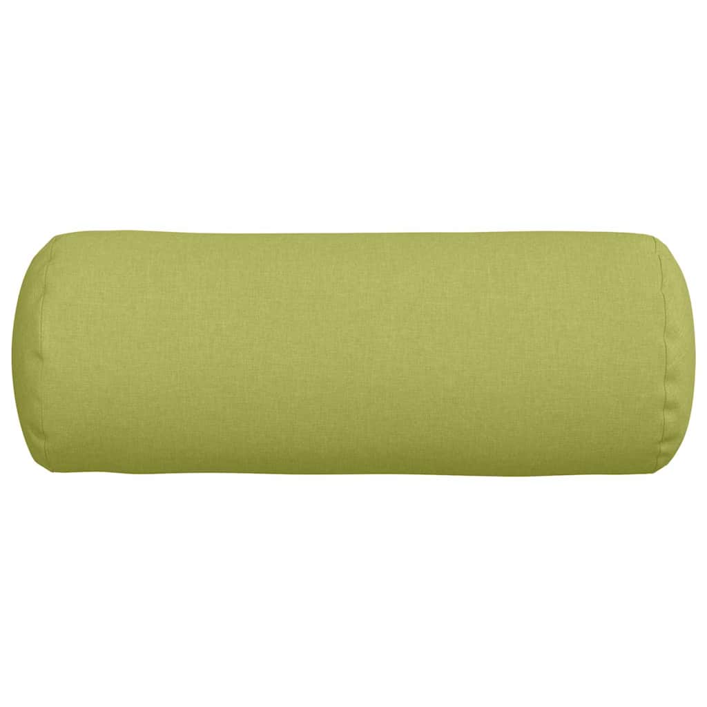 Cuscini a rullo 2 pcs Verde chiaro Ø 25 x 70 cm Tessuto