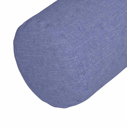 Cuscini a rullo 2 pcs Blu jeans Ø 25 x 70 cm Tessuto | homemem39