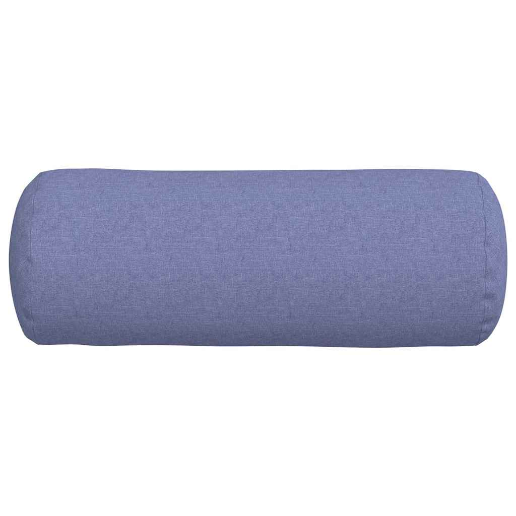 Cuscini a rullo 2 pcs Blu jeans Ø 25 x 70 cm Tessuto | homemem39