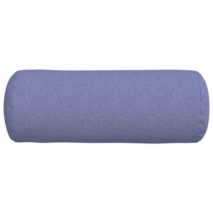 Cuscini a rullo 2 pcs Blu jeans Ø 25 x 70 cm Tessuto | homemem39