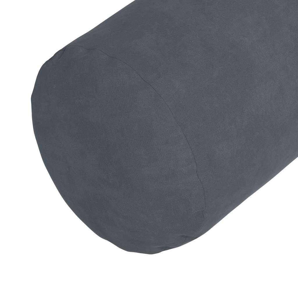 Cuscini a rullo 2 pcs Grigio scuro Ø 25 x 70 cm | homemem39