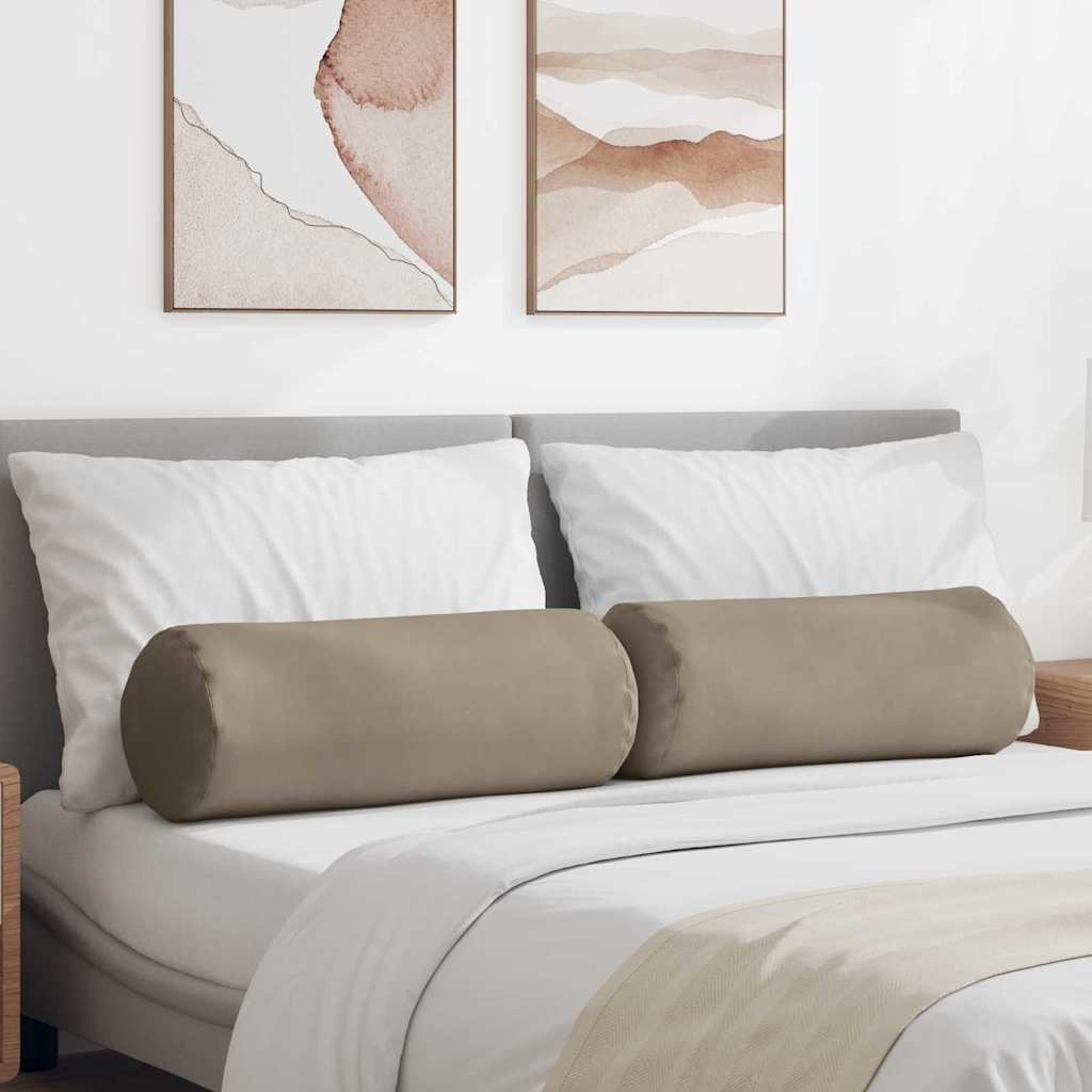 Cuscini a rullo 2 pcs Talpa Ø 25 x 70 cm Tessuto in Microfibra | homemem39
