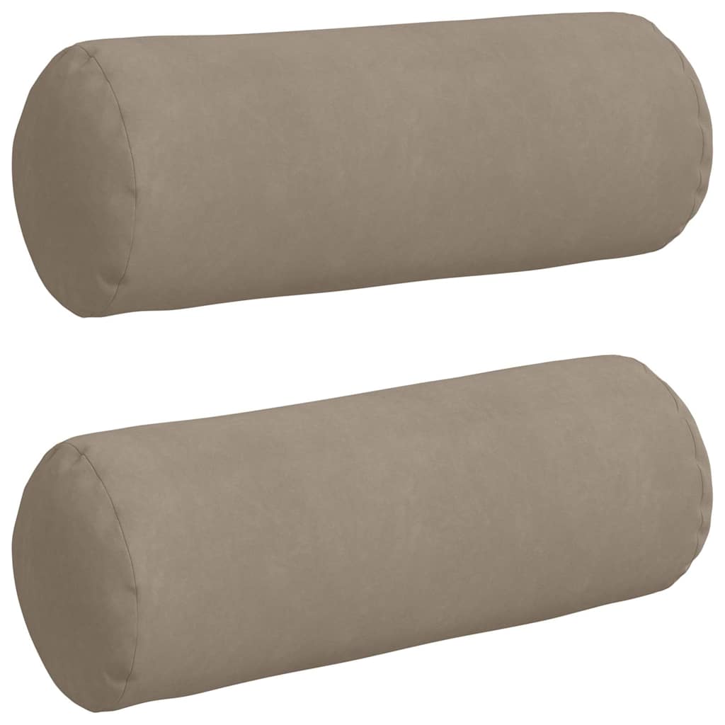 Cuscini a rullo 2 pcs Talpa Ø 25 x 70 cm Tessuto in Microfibra | homemem39