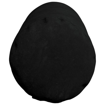 Cuscini a rullo 2 pcs Nero Ø 25 x 70 cm Tessuto in Microfibra | homemem39
