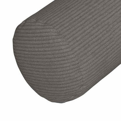 Cuscini a rullo 2 pcs Grigio chiaro Ø 25 x 70 cm | homemem39