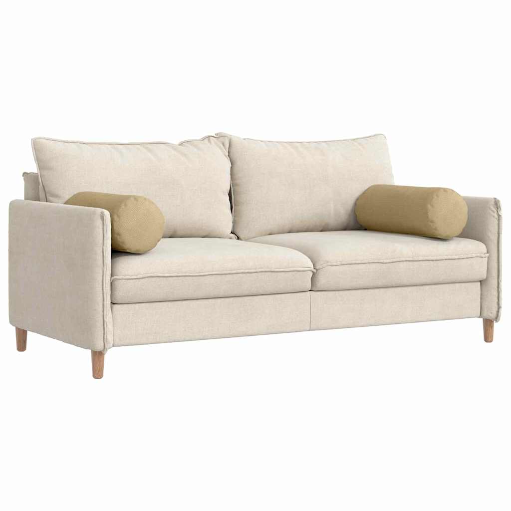Cuscini a rullo 2 pcs Grigio Verde Ø 25 x 70 cm | homemem39
