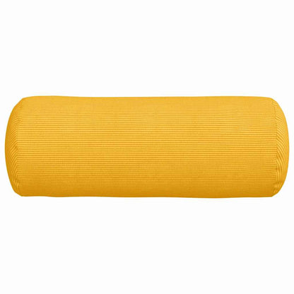 Cuscini a rullo 2 pcs Giallo Chiaro Ø 25 x 70 cm | homemem39