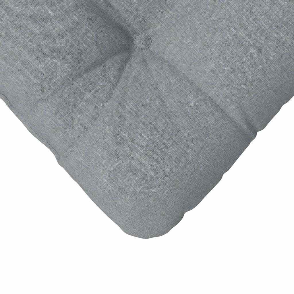Cuscini per Seduta 4 pcs Grigio chiaro 40 x 40 x 12 cm Tessuto | homemem39