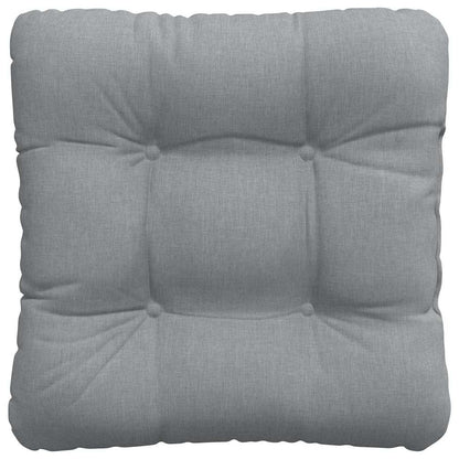 Cuscini per Seduta 4 pcs Grigio chiaro 40 x 40 x 12 cm Tessuto | homemem39