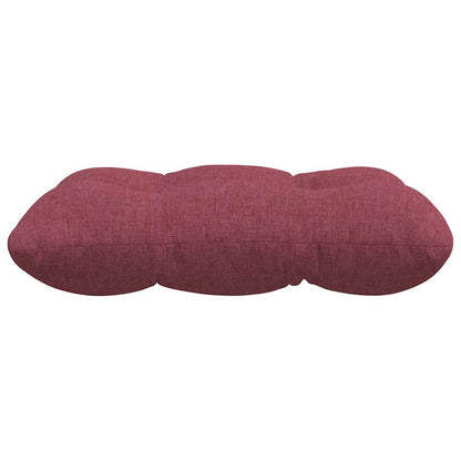 Cuscini per Seduta 4 pcs Rosso Vino 40 x 40 x 12 cm Tessuto | homemem39
