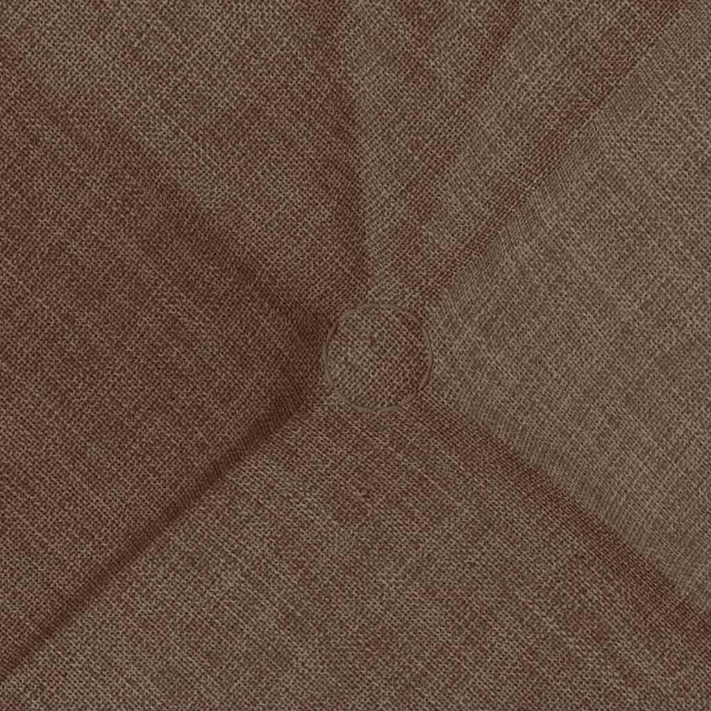 Cuscini per Seduta 4 pcs Marrone 40 x 40 x 12 cm Tessuto | homemem39