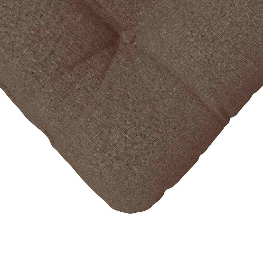 Cuscini per Seduta 4 pcs Marrone 40 x 40 x 12 cm Tessuto | homemem39