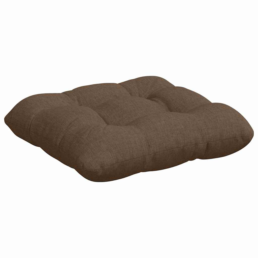 Cuscini per Seduta 4 pcs Marrone 40 x 40 x 12 cm Tessuto | homemem39