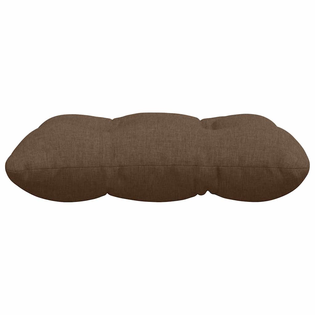 Cuscini per Seduta 4 pcs Marrone 40 x 40 x 12 cm Tessuto | homemem39