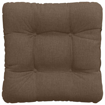 Cuscini per Seduta 4 pcs Marrone 40 x 40 x 12 cm Tessuto | homemem39