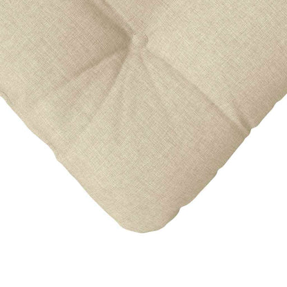 Cuscini per Seduta 4 pcs Crema 40 x 40 x 12 cm Tessuto | homemem39