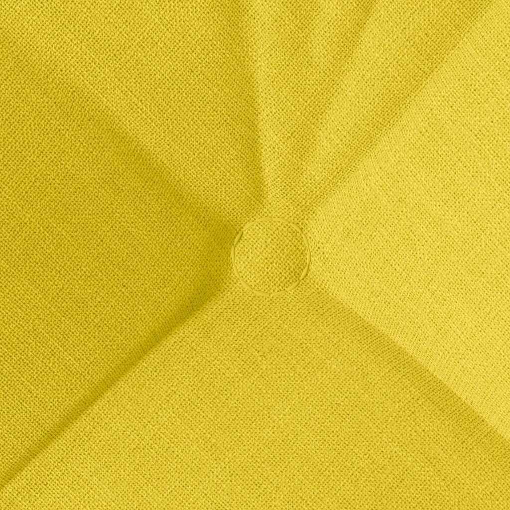 Cuscini per Seduta 4 pcs Giallo Chiaro 40 x 40 x 12 cm Tessuto | homemem39